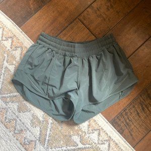 Lululemon Army Green Shorts